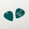 Yeşil Küçük Plastik Kancalar Özel Logo Baskı Plastik Gitar Seçimi