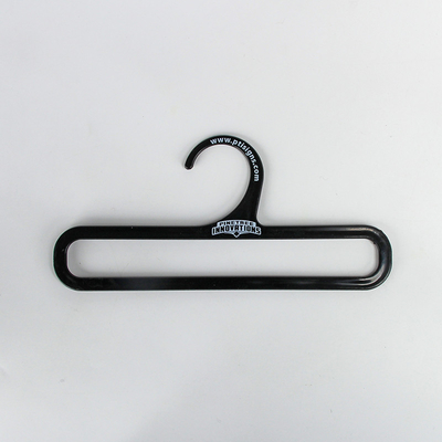 Özel Logo Eşarp Siyah Plastik Askı W17.5cmxY8.5cm