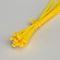Renkli PA66 5mmx200mm Kablo Bağları ISO Isıya Dayanıklı Zip Bağları