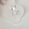 OEM ODM 1.8g Beyaz Plastik Kancalar Gümüş Folyo Logo